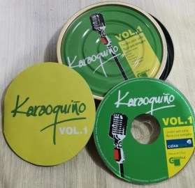 KARAOQUIÑO VOL 1 CD LIBRETO LATA